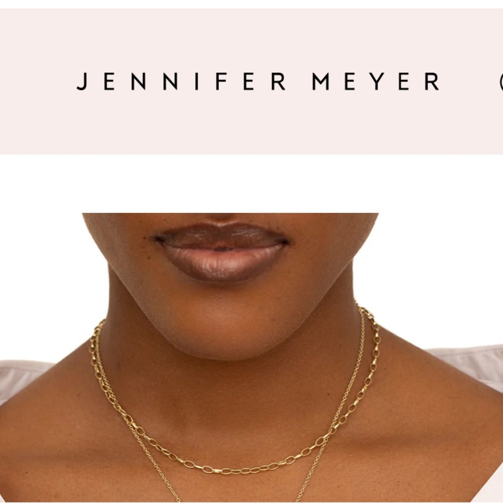 Jennifer Meyer Edith Link Gold Necklace